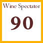 Wine Spectator rating 90
